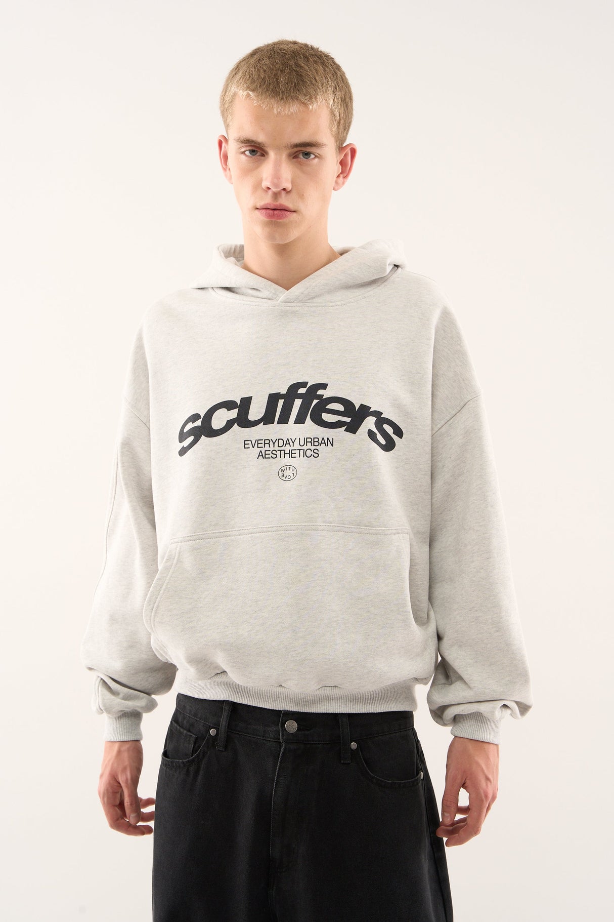 Iconic Light Grey Hoodie
