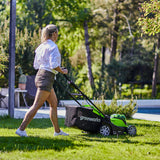 40V Lawn Mower 41cm - 2x 2Ah Battery