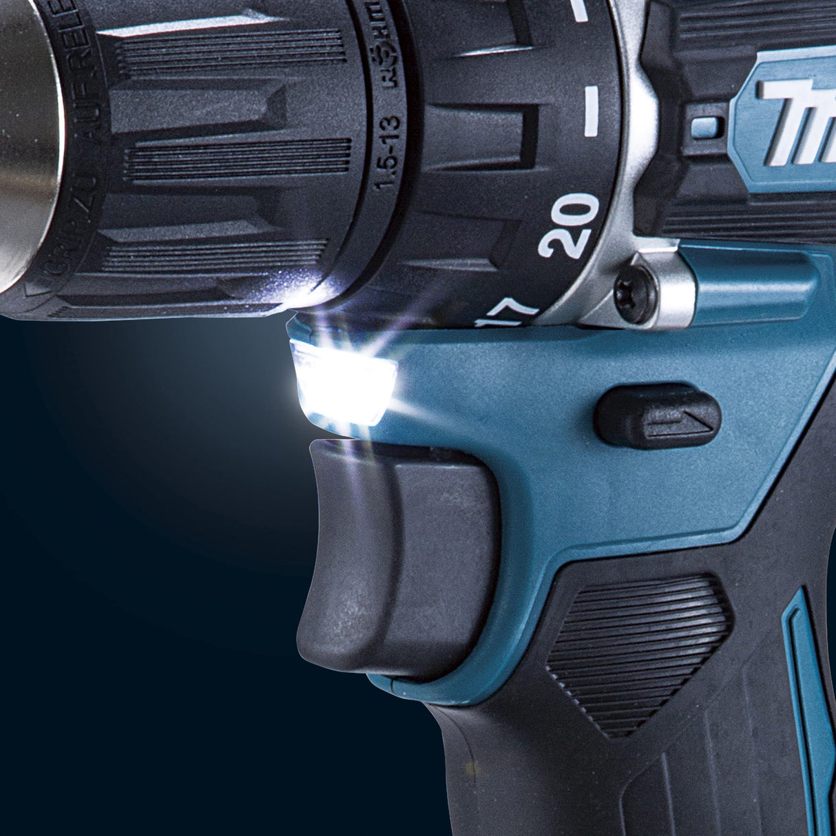 Makita Cordless Hammer Driver Drill 18V Blue [Body Only] HP487DZ Compact Body