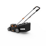 Worx 40V 37cm Cordless Brushless Lawn Mower with 2 x 4.0Ah Batteries | WG737E